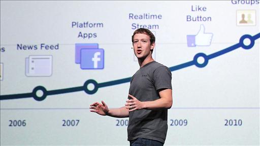 Zuck proves he's not just a one-trick pony. He also does a mean Robot.